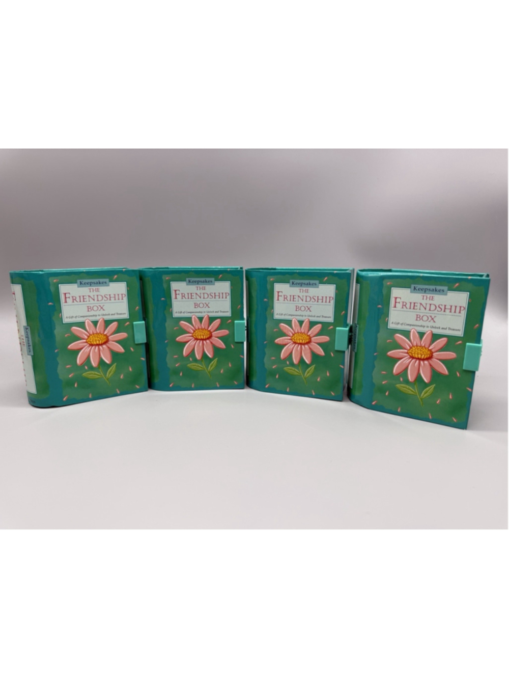 Vintage 1997 The Friendship Box Keepsakes by Maureen Rissik - Lot of 4 Sets